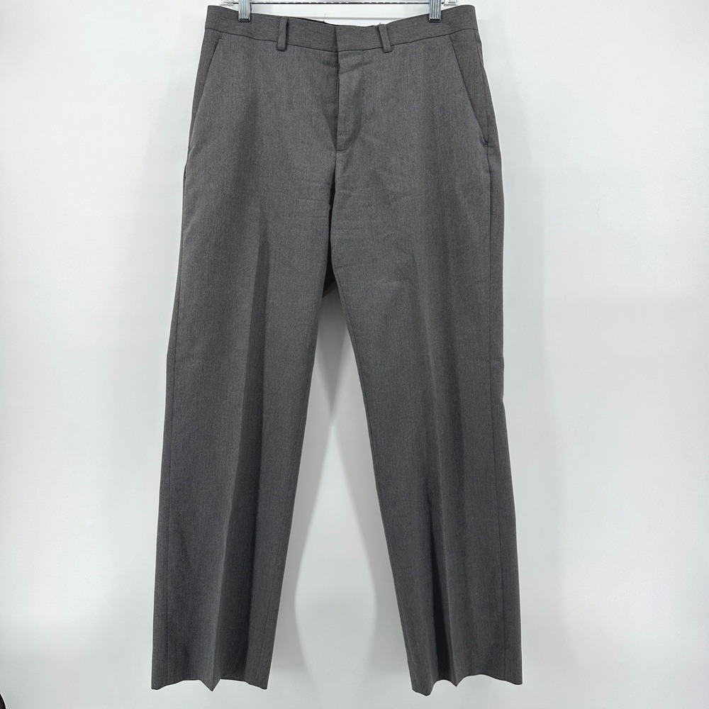 Banana Republic Classic Dress Pants Mens 31x30 Light Charcoal Gray 292190-00